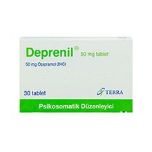 DEPRENİL 50 MG 30 TABLETS