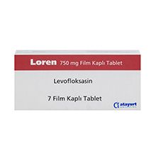 LOREN 750 MG 5 FILM COATED TABLETS