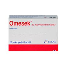 OMESEK 20 MG 14-28 MICROPELLET CAPSULES